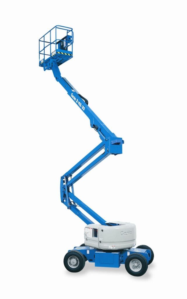 Kniktelescoop hoogwerker accu 15,9m